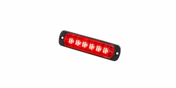 L52 Lampa Röd Horisontell